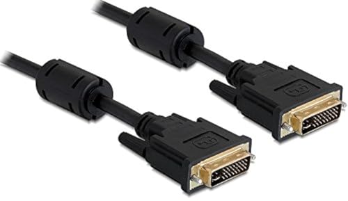 Delock Dvi 24+5 St-St Bk 1M
