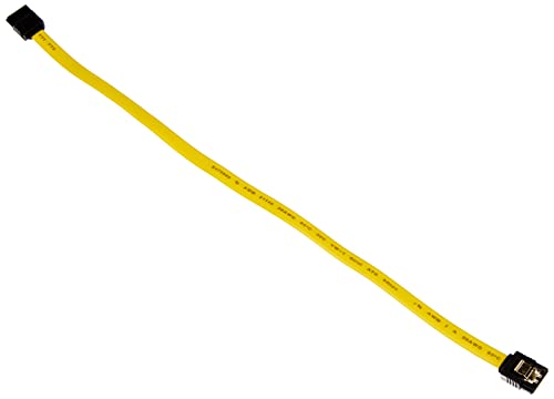 Delock 0.3M Sata M/M Cavo Sata 0,3 M Giallo