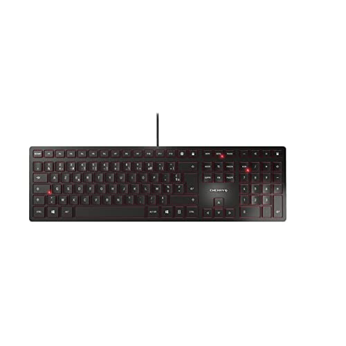 Cherry Tastiera Sottile Kc 6000, Nera, Jk-1600Fr-2, Layout Francese