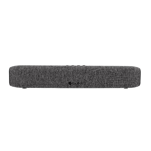 Coolbox Band Bs23 Soundbar Bluetooth 5.3 + Cavo Ausiliario Jack 3,5 Mm Incluso, Potenza 10 W Rms X 2, Ricarica Tramite Usb-C In 2,5 Ore, Pulsanti Di V