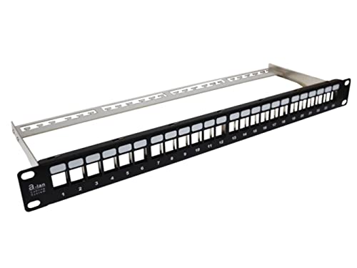 Alan – A Lan Patch Panel 24 Porte Con Scarico Supporto Pk020, Pk020)