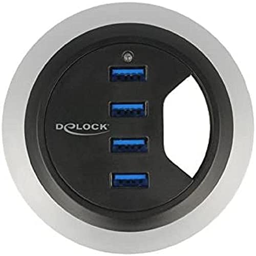 Delock Hub 4 Puertos Usb 3.0 Para El Escritorio