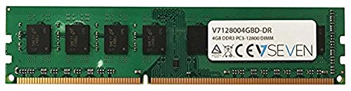 V7 V7128004Gbd-Dr Modulo Di Memoria Desktop 4Gb Ddr3 Pc3-12800 - 1600Mhz Dimm
