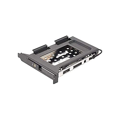 Coolbox Hotswap Slimchase Ic-Ds2500 - Sistema Rimovibile Con Connessione Sata3 Per Hdd/Ssd 2.5" Sata, Chiusura Con Chiave.