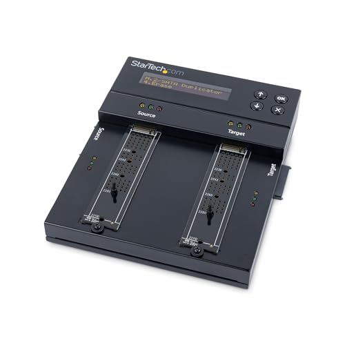 Startech.Com Duplicatore Ed Eraser M.2 Sata E M.2 Nvme - Clonatore/Eraser Per Hdd/Ssd M.2 Pci Express Ahci - M.2 Sata 2.5-3.5" - Duplicator E Cloner P