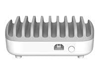 Compulocks - Stazione Di Ricarica Con 10 Porte Usb, 120 W, 2,4 A, 10 Connettori Di Uscita (Usb), Regno Unito