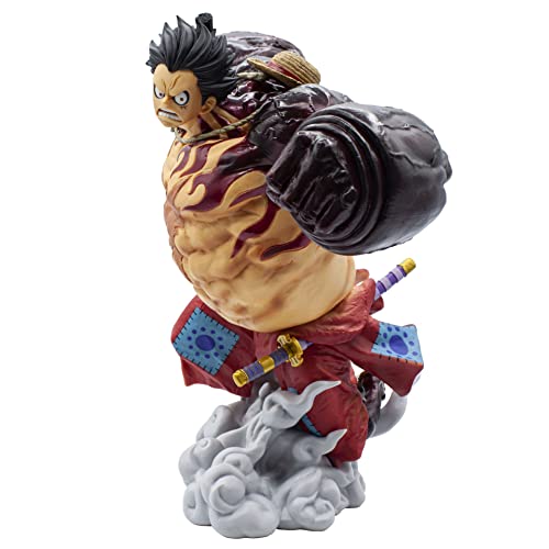 Banpresto Figura De Accion One Piece World Colosseum 3 Super Master Stars Piece - The Monkey.D. Luffy Gear4［The Brush］