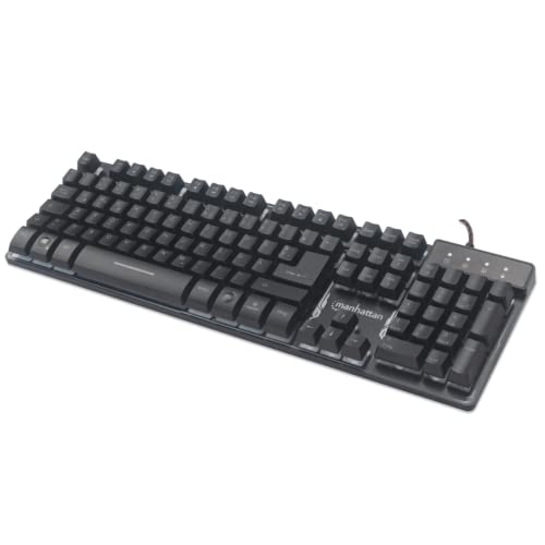 Manhattan 178457 Tastiera Usb Qwerty Spagnolo Nero