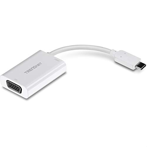 Trendnet Tuc-Vga2 Cavo Di Interfaccia E Adattatore Usb-C Vga Bianco