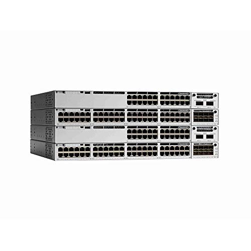 Cisco Catalyst C9300-24T-E Managed L2/L3 Gigabit Ethernet (10/100/1000) Grey Network Switch - Network Switches (Managed, L2/L3, Gigabit Ethernet (10/1