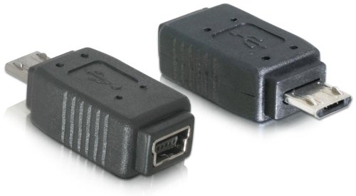 Delock Adaptor Usb Micro-B Plug To Mini Usb 5Pin Jack