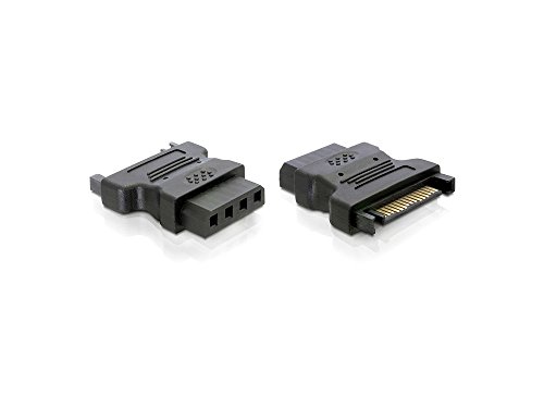 Delock Adaptador Power Ide Drive 4 Pin Sata 15 P Ide 4P Negro