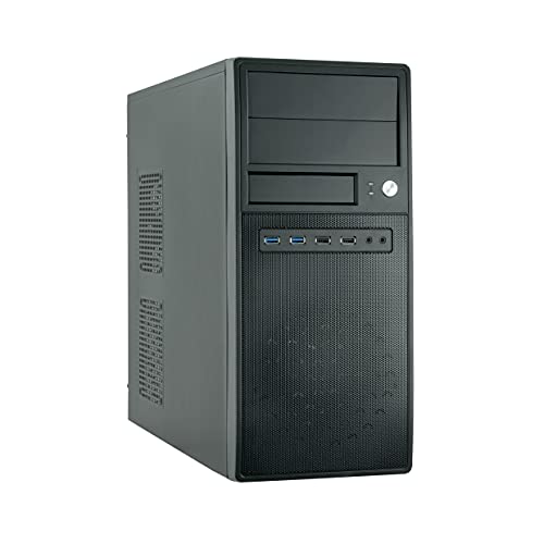 Chieftec Midi - Alloggiamento Uni Cg-04B-Op Atx (Nero) Senza Alimentatore Di Rete