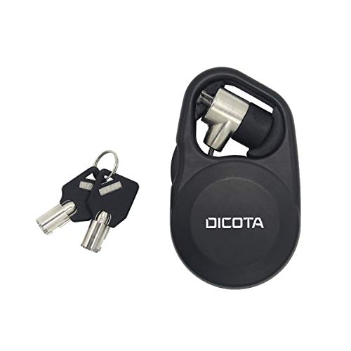 Dicota Security Cable T-Lock Retractable Keyed