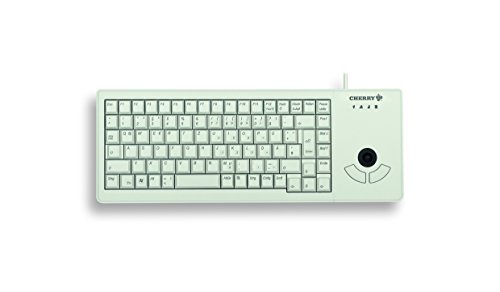 Cherry Xs Trackball Keyboard, Layout Tedesco, Tastiera Qwertz, Tastiera Cablata, Tastiera Meccanica, Meccanica Ml, Trackball Ottica Con Due Pulsanti D