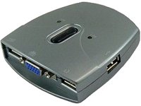 Sedna Switch Kvm De 2 Puertos Usb (D-Sub/Vga)