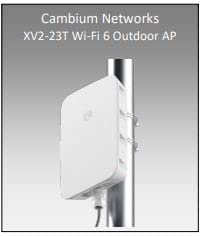 Cambium Networks Cambium Xv2-23T Wi-Fi 6 Outdoor Access Point, Xv2-23T0A00-Eu (Outdoor Access Point)