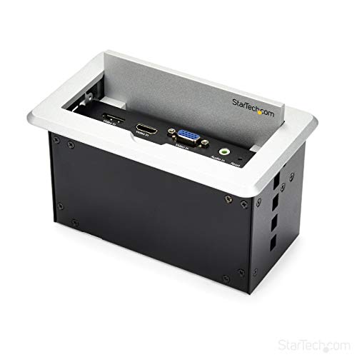 Startech.Com Box Connettività A/V Audio Video Per Sale Conferenze - Ingressi Hdmi / Vga / Displayport - 4K