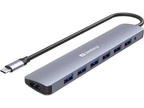 Usb-C To 7 X Usb 3.0 Hub