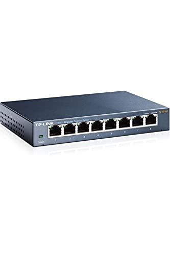 Tp-Link Sg108 Commutatore Di Ufficio 8 Porte