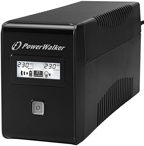 Bluewalker Powerwalk Vi 850 Lcd Power Walker Ups Line-Interactive 850Va 2X Schuko. Rj11. Usb. Lcd