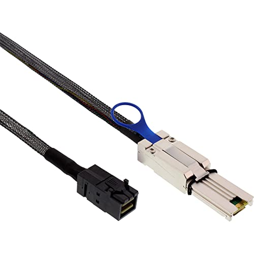 Inline 21983 Cavo Mini Sas, Sff-8643 A Sff-8088, 1 M, Nero