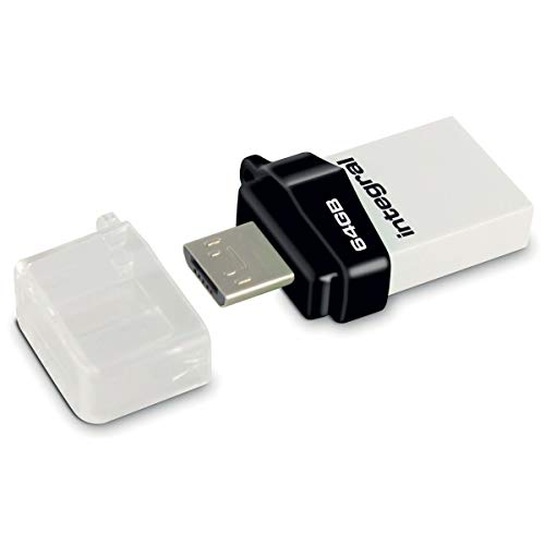 Flash Drive Usb Portatile Integral Micro Fusion 8 Gb. Bianco White 64 Go