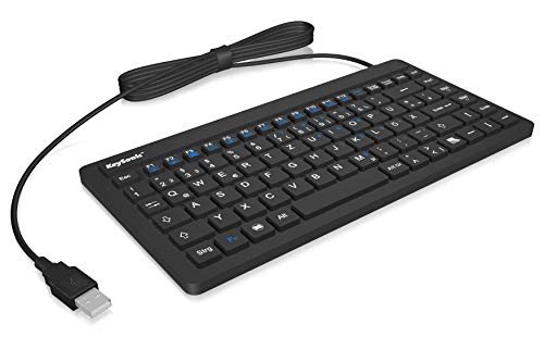 Keysonic Ksk-3230In Tastiera Usb Qwertz Tedesco Nero