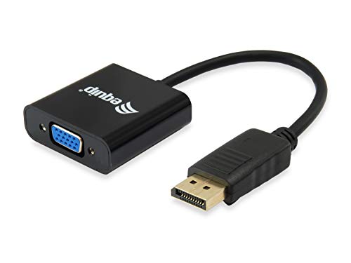 Equip 133435 Cavo Di Interfaccia E Adattatore Displayport Vga Nero