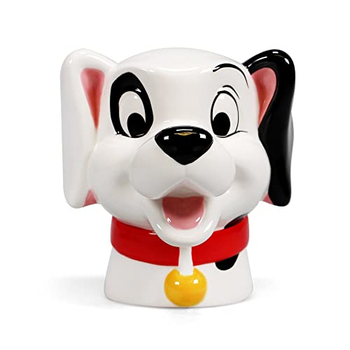 Half Moon Bay: Centrotavola La Carica Dei 101 | Vaso Porta Fiori Personalizzato Dalmata, Licenza Ufficiale 100%, Ideale Come Decorazione Casa, Centrot
