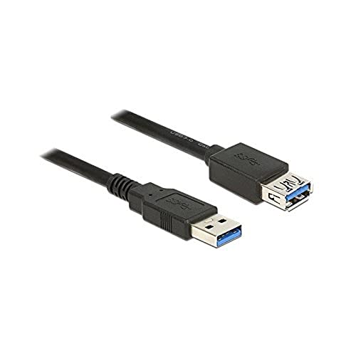 Delock Verlã ¤ Ngerungskabel Usb 3.0 Di Tipo A Connettore Usb 3.0 Tipo A Femmina 5,0 M Nero