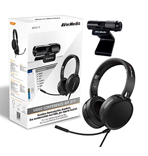 Avermedia Bo317 Kit Conference Webcam Pw313 + Auricular Ah313