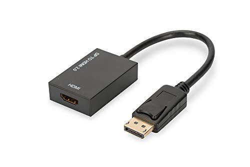 Assmann Ak 340415 – 002 Di S Cavo Adattatore Attivo Displayport A Hdmi Gold
