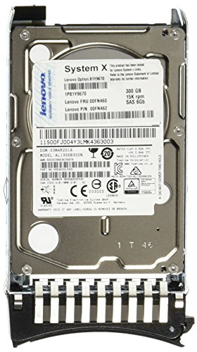 Ibm Supporti Di Memorizzazione Interni (Modello: 81Y9670; Specifiche Tecniche:300 Gb, Sas, 16 Mb, 15000 Rpm, 6000 Mbit/S; Dimensioni:2,50 ")