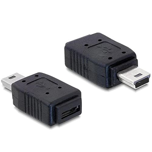 Delock Adaptador Usb Mini Macho Usb Micro-A+B Hembra