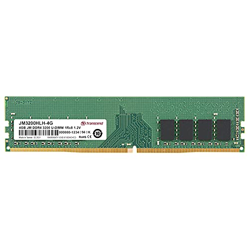 Jetram - Ddr4 - Modulo - 4 Gb - Dimm 288-Pin - 3200 Mhz / Pc4-25600 Jm3200Hlh-4G