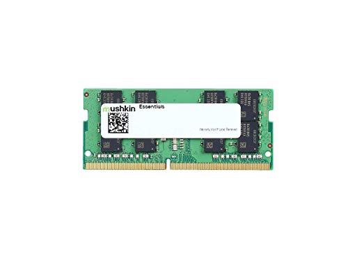 Mushkin Essentials Ddr4 Sodimm - 32 Gb, 2666 Mhz, Cl-19, 260 Pin, 1,2 V, Non Ecc, Canale Singolo, (Mes4S266Kf32G)