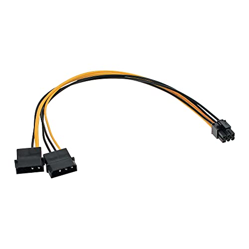 Inline 12845 Cavo Adattatore Con Alimentazione Interna, Nero