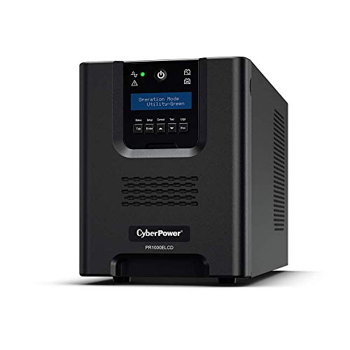 Cyberpower Pr1000Elcd Uninterruptible Power Supply (Ups) 1 Kva 900 W 8 Ac Outlet(S)