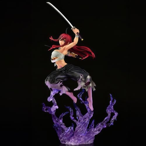 Orcatoys - Fairly Tail Erza Scarlet Samurai Shikkoku Version 1/6 Statue (Net)