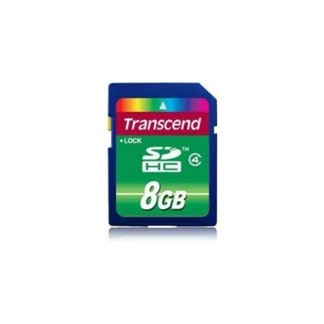 Scheda Memoria Secure Digital Sd Hc 8 Gb Transcend 4 Mb/S
