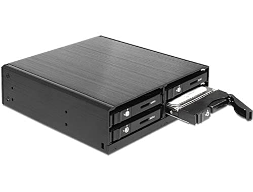 Delock 5.25 "Frame Rimovibile Per 4 X 2,5" Sata Hdd/Ssd