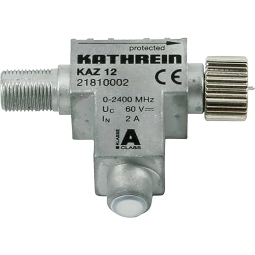 Kathrein Kaz 12 Dispersore Di Corrente (Connettore F-Collegamento Hf) 0-2400 Mhz