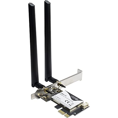 Inter-Tech Compatible Dmg-35 Wlan-Karte, Wi-Fi 6 | 88888149
