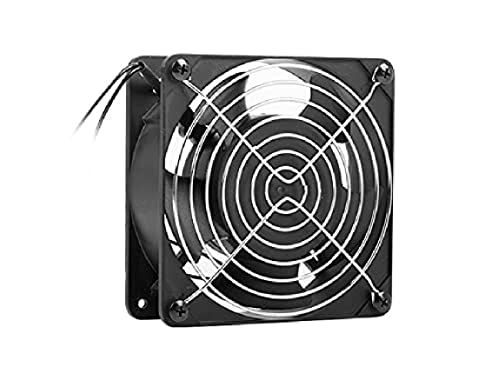 Lanberg Ventilatore 120 Mm Rack 19 230 V Griglia Metallica Nera