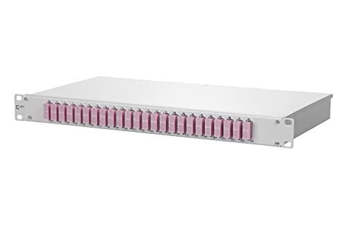 Metz Connect 150257Bb24-E 1U Patch Panel - Patch Panels (Sc-D, Grey, Aluminium, Steel, 1U, 482.6 Mm, 44.5 Mm)