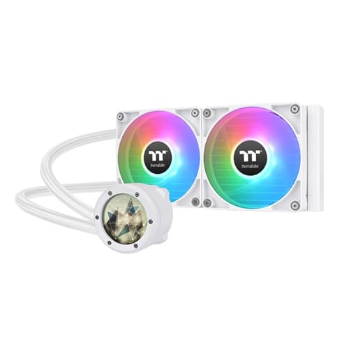 Thermaltake Th240 V2 Ultra Argb Sync Cpu Liquid Cooler Snow Edition
