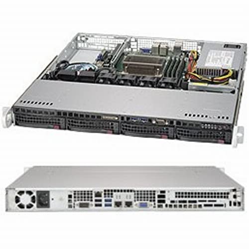 Supermicro Superchassis 813Mftqc-350Cb2 Vane Portacomputer Rack Black 350 W