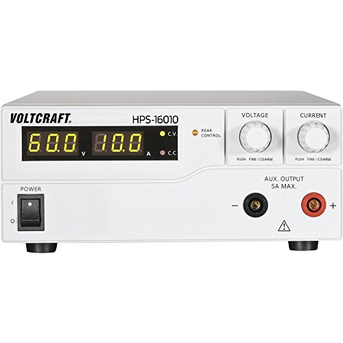 Voltcraft Hps-16010 Alimentatore Da Laboratorio Regolabile 1-60 V/Dc 0-10 A 600 W Remoto Num. Uscite 1 X
