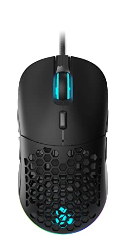 Mouse Da Gioco Professionale Newskill Arakne Tournament, Cablato, Rgb Personalizzabile, Sensore Ottico, 16000 Dpi Regolabili, 9 Pulsanti Programmabili